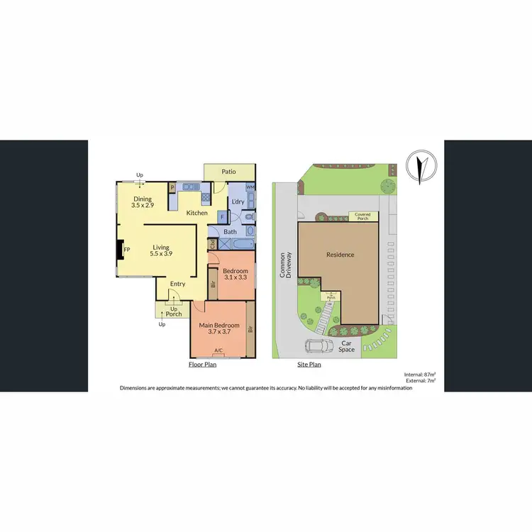Floorplan of Homely unit listing, 1/92 Bedford Road, Heathmont VIC 3135