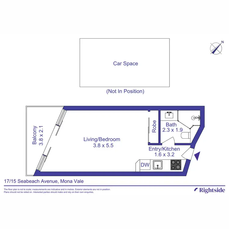 Floorplan of Homely apartment listing, 17/15 Seabeach Avenue, Mona Vale NSW 2103