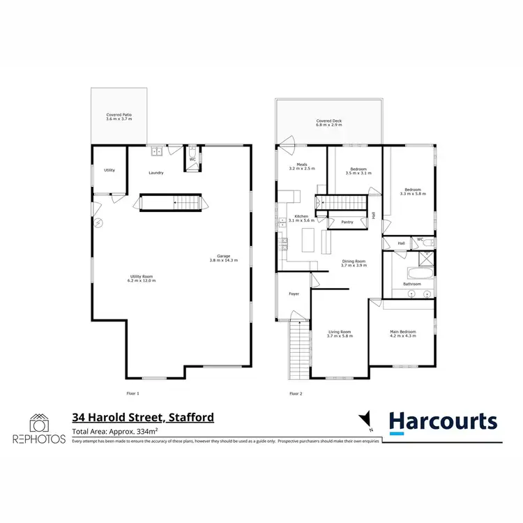 Floorplan of Homely house listing, 34 Harold Street, Stafford QLD 4053