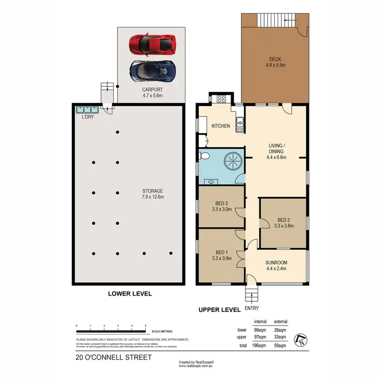 Floorplan of Homely house listing, 20 O'Connell Street, West End QLD 4101