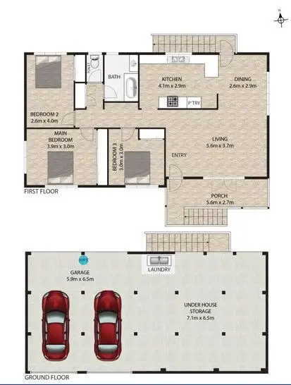 Floorplan of Homely house listing, 30 Sallows Street, Alexandra Hills QLD 4161