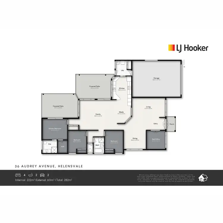 Floorplan of Homely house listing, 36 Audrey Avenue, Helensvale QLD 4212
