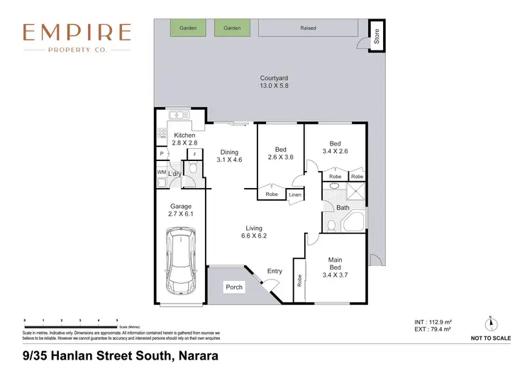 Floorplan of Homely villa listing, 9/35A Hanlan Street South, Narara NSW 2250
