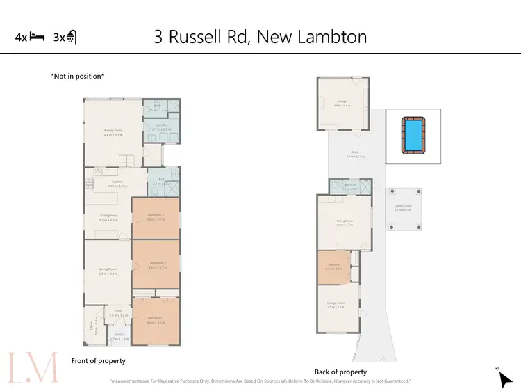 Floorplan of Homely house listing, 3 Russell Road, New Lambton NSW 2305