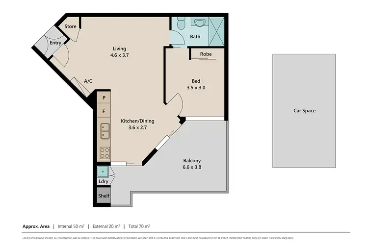 Floorplan of Homely unit listing, 1410/41 Blamey Street, Kelvin Grove QLD 4059