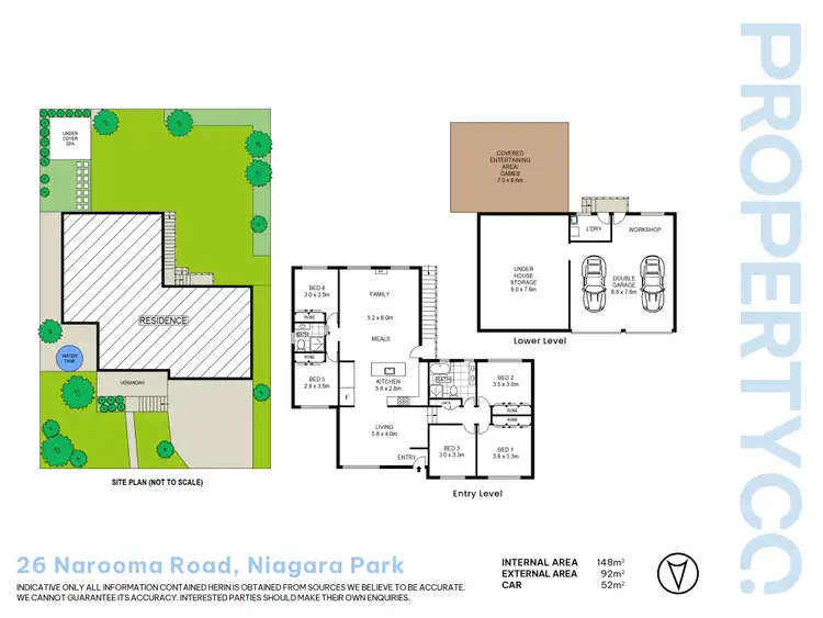 Floorplan of Homely house listing, 26 Narooma Road, Niagara Park NSW 2250