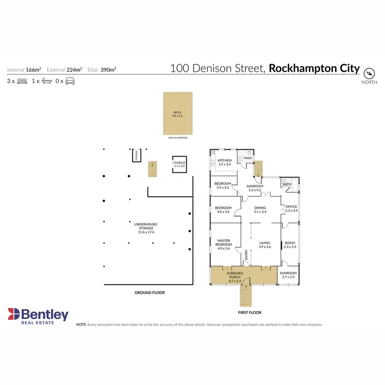 Floorplan of Homely house listing, 100 Denison Street, Rockhampton City QLD 4700