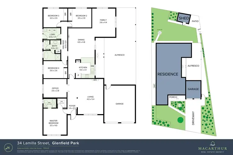 Floorplan of Homely house listing, 34 Lamilla Street, Glenfield Park NSW 2650
