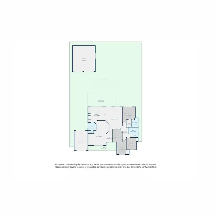Floorplan of Homely house listing, 6 Raven Place, West Busselton WA 6280
