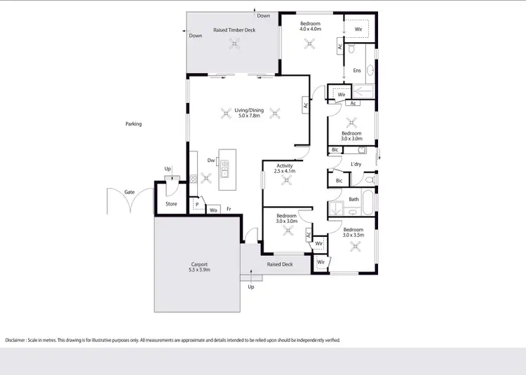 Floorplan of Homely house listing, 17 Hin Way, Bilingurr WA 6725