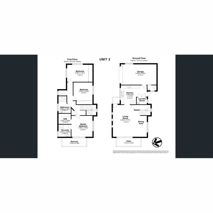 Floorplan of Homely townhouse listing, 1/21 Myles Street, Lawnton QLD 4501