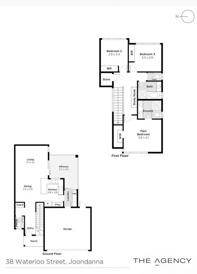 Floorplan of Homely house listing, 38 Waterloo Street, Joondanna WA 6060