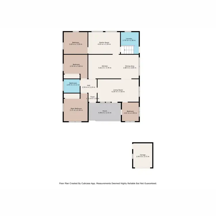Floorplan of Homely house listing, 12 Wentworth Street, Gunnedah NSW 2380
