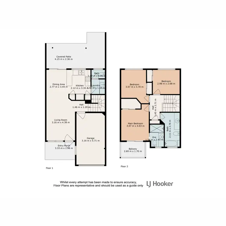 Floorplan of Homely townhouse listing, 10/38 Kakanui Street, Aspley QLD 4034