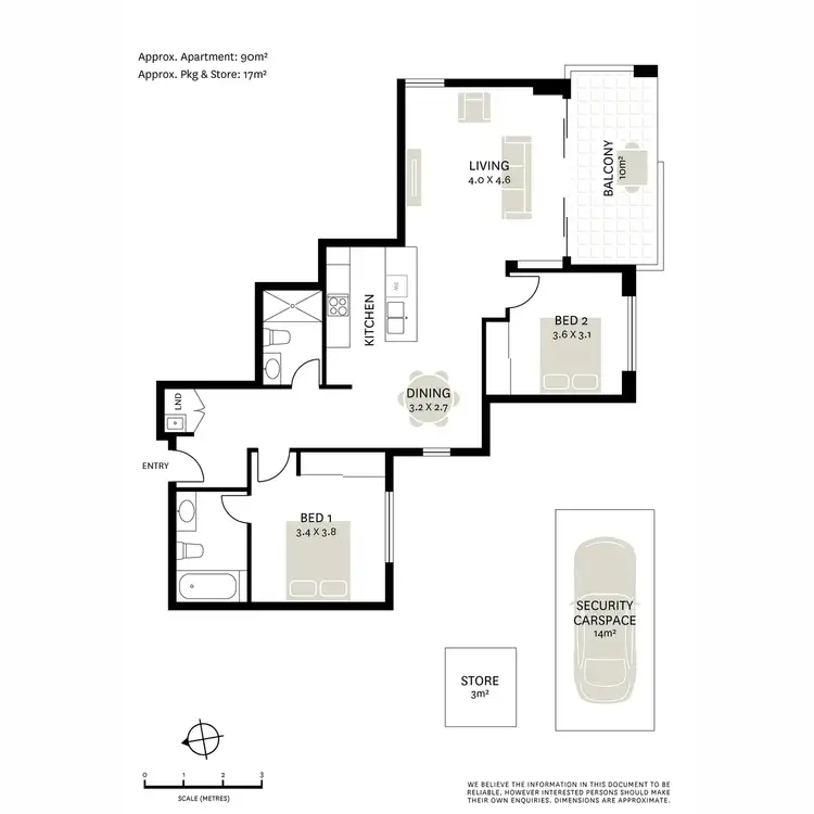Floorplan of Homely apartment listing, 110/544-550 Mowbray Road, Lane Cove NSW 2066