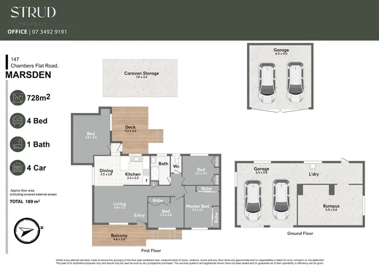 Floorplan of Homely house listing, 147 Chambers Flat Road, Marsden QLD 4132