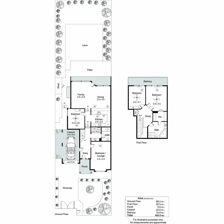 Floorplan of Homely house listing, 507A Glynburn Road, Hazelwood Park SA 5066