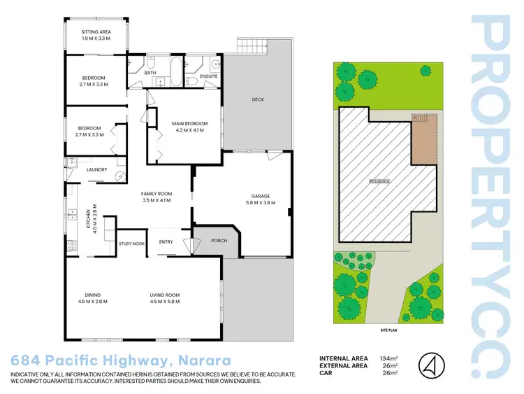 Floorplan of Homely house listing, 684 Pacific Highway, Narara NSW 2250