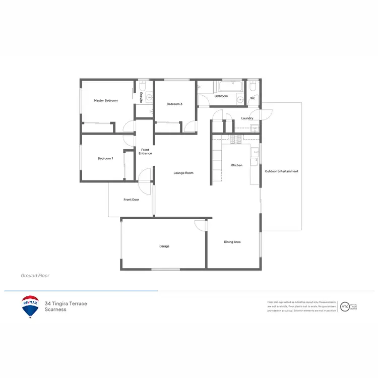 Floorplan of Homely house listing, 34 Tingira Tce, Scarness QLD 4655