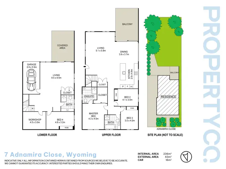 Floorplan of Homely house listing, 7 Adnamira Close, Wyoming NSW 2250