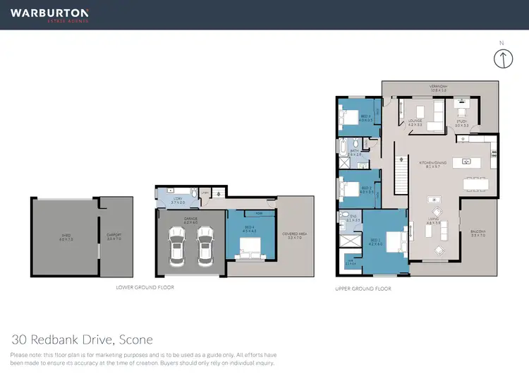 Floorplan of Homely house listing, 30 Redbank Drive, Scone NSW 2337