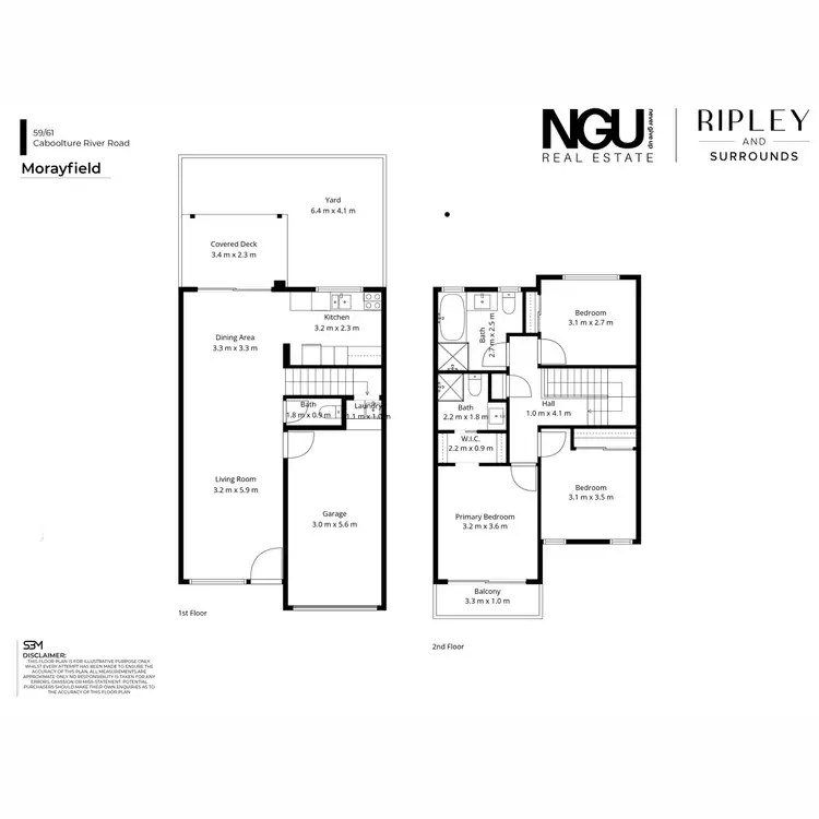 Floorplan of Homely unit listing, 59/61 Caboolture River Road, Morayfield QLD 4506
