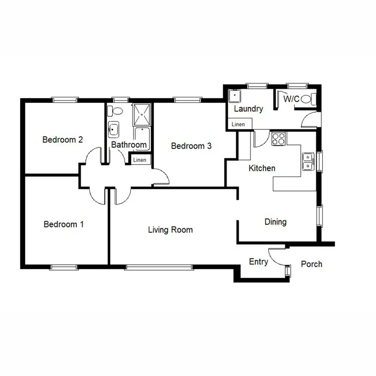 Floorplan of Homely house listing, 19 Davies Crescent, Port Augusta West SA 5700