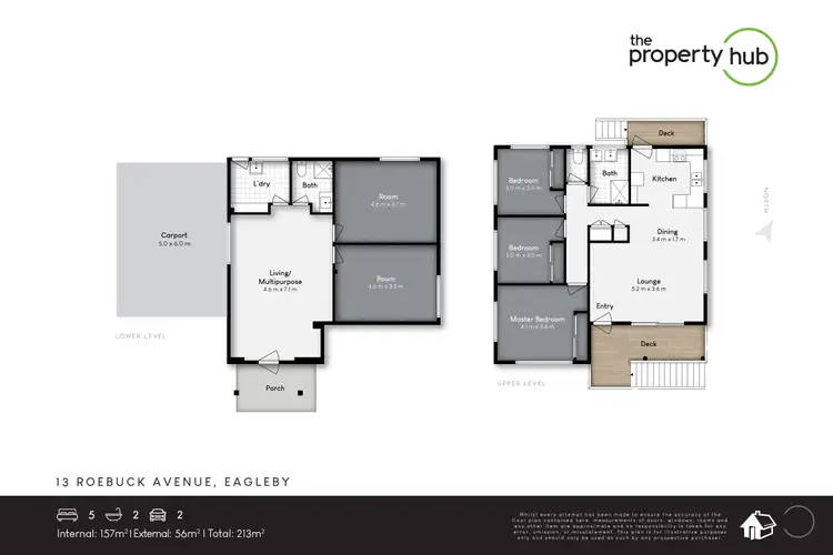 Floorplan of Homely house listing, 13 Roebuck Avenue, Eagleby QLD 4207