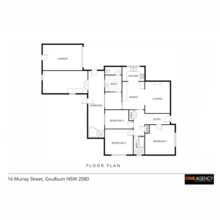 Floorplan of Homely house listing, 16 Murray Street, Goulburn NSW 2580