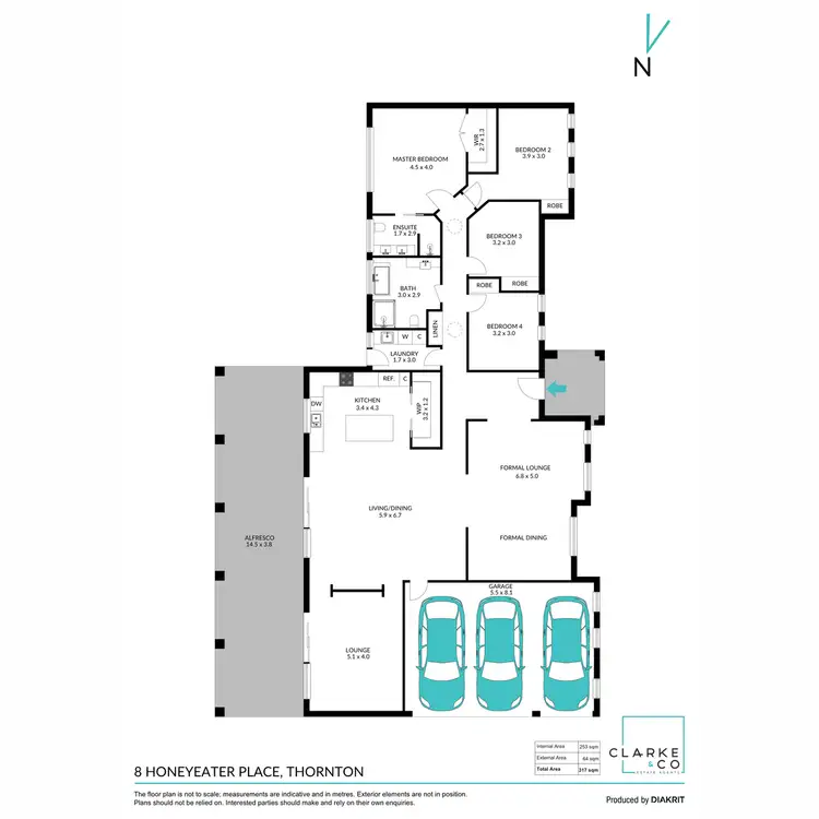 Floorplan of Homely house listing, 8 Honeyeater Place, Thornton NSW 2322
