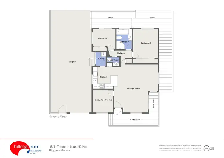 Floorplan of Homely retirement listing, 15/11 Treasure Island Drive, Biggera Waters QLD 4216