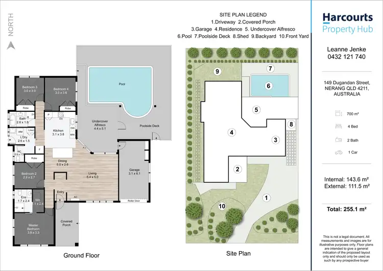 Floorplan of Homely house listing, 149 Dugandan Street, Nerang QLD 4211