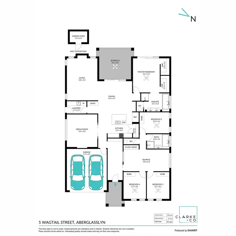 Floorplan of Homely house listing, 5 Wagtail Street, Aberglasslyn NSW 2320