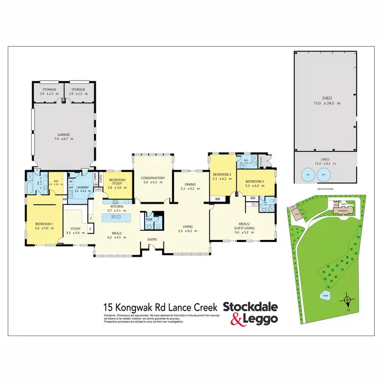 Floorplan of Homely rural property listing, 15 Kongwak Road, Lance Creek VIC 3995