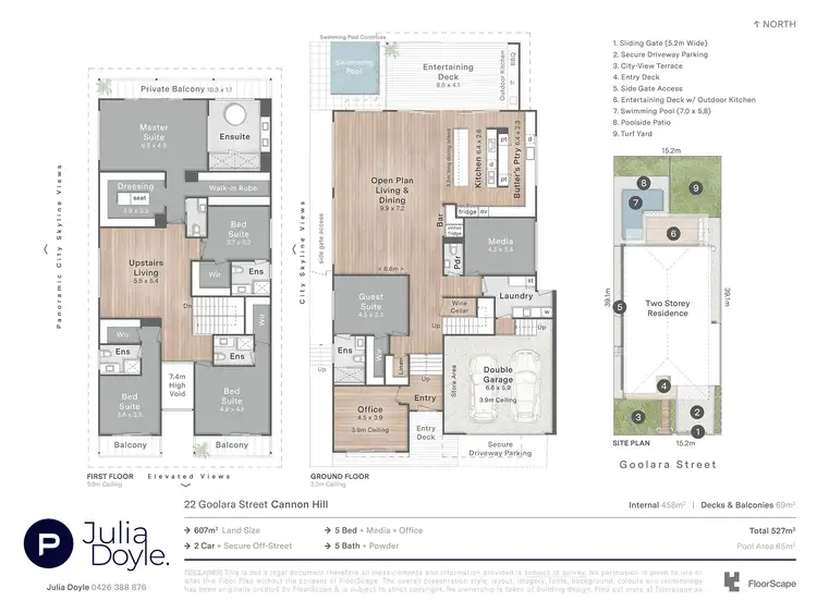 Floorplan of Homely house listing, 22 Goolara Street, Cannon Hill QLD 4170