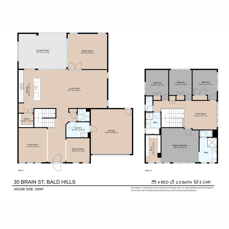 Floorplan of Homely house listing, 30 Brain Street, Bald Hills QLD 4036