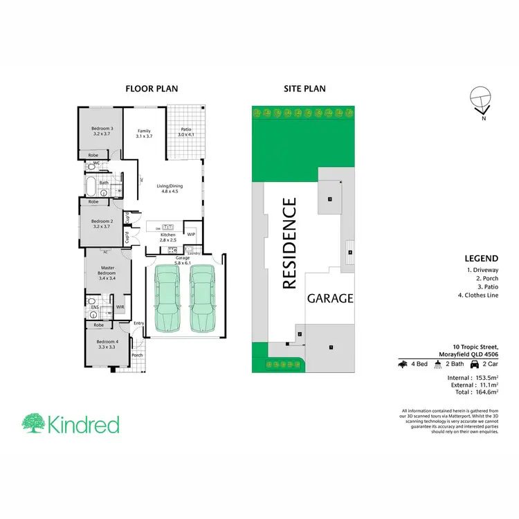 Floorplan of Homely house listing, 10 Tropic Street, Morayfield QLD 4506
