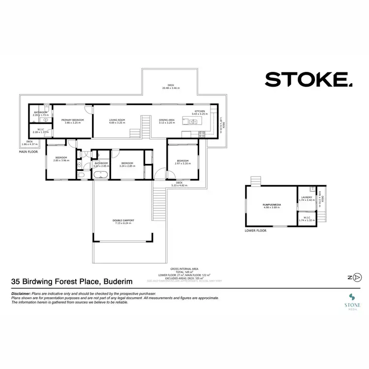 Floorplan of Homely house listing, 35 Birdwing Forest Place, Buderim QLD 4556