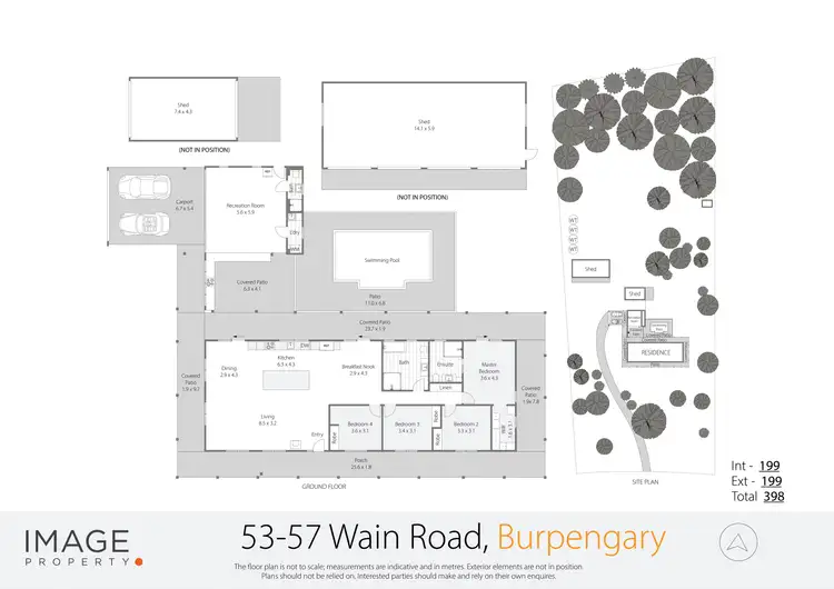 Floorplan of Homely rural property listing, 53-57 Wain Road, Burpengary QLD 4505