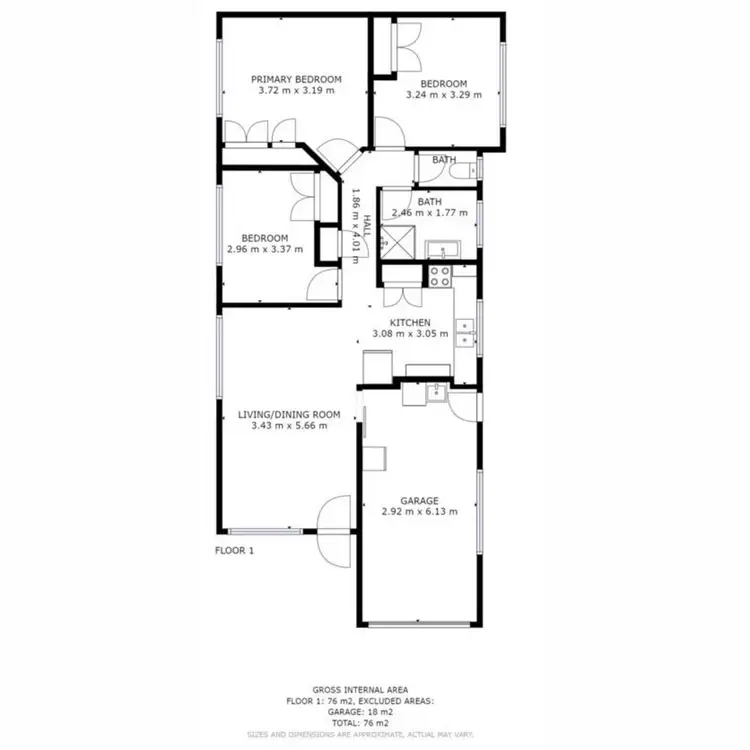 Floorplan of Homely house listing, 42 Victory Street, Zillmere QLD 4034