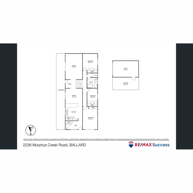 Floorplan of Homely house listing, 2236 Murphys Creek Road, Ballard QLD 4352