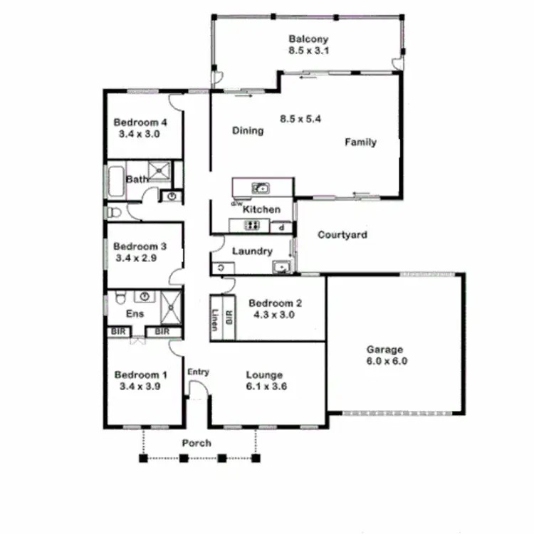 Floorplan of Homely house listing, 43 Battye Road, Encounter Bay SA 5211