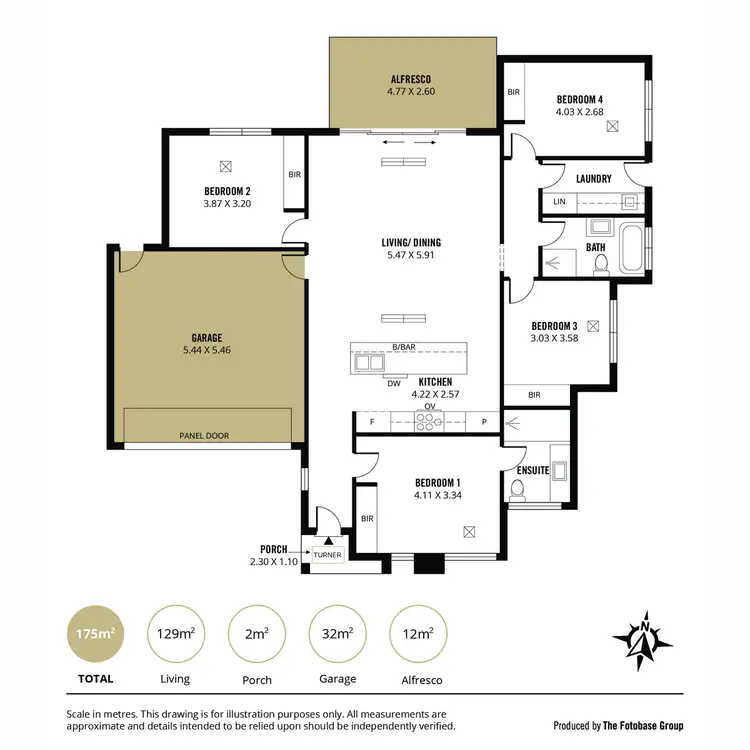 Floorplan of Homely house listing, 21A Merlin Road, Fulham Gardens SA 5024