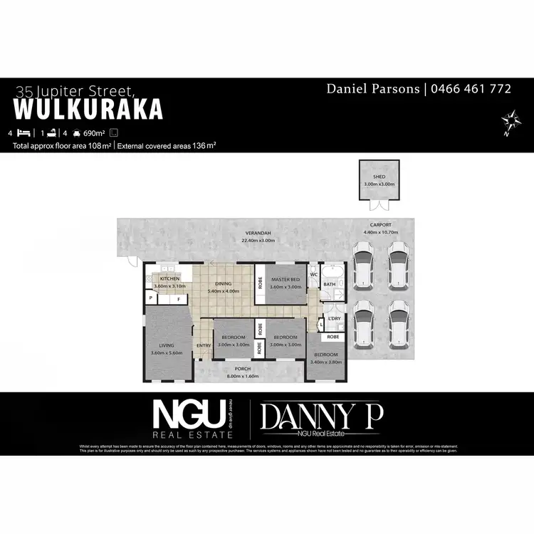 Floorplan of Homely house listing, 35 Jupiter Street, Wulkuraka QLD 4305