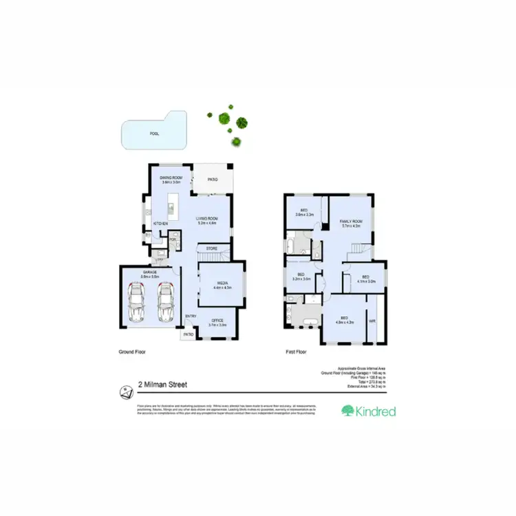 Floorplan of Homely house listing, 2 Milman Street, Burpengary East QLD 4505