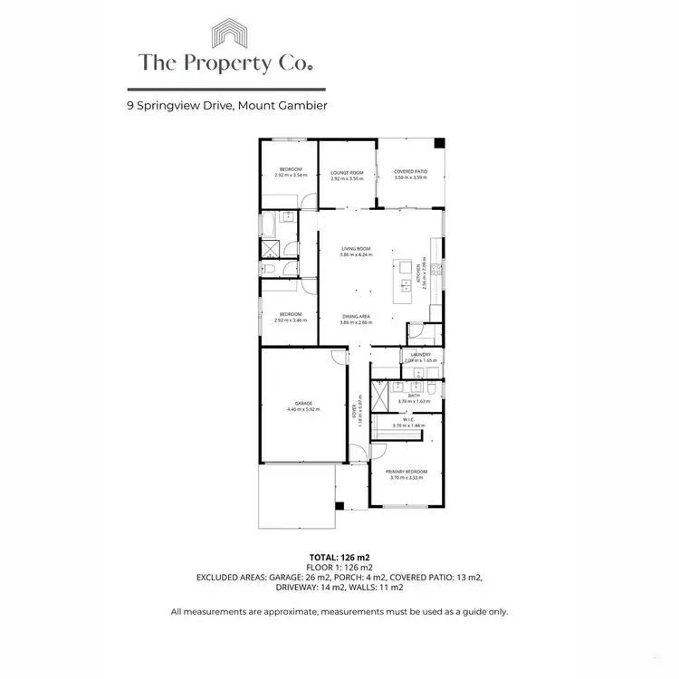 Floorplan of Homely house listing, 9 Springview Drive, Suttontown SA 5291