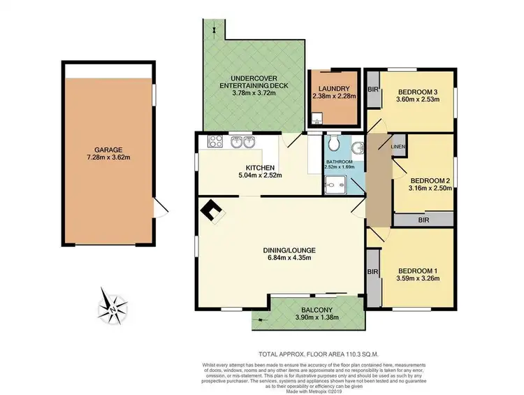 Floorplan of Homely house listing, 23 Wyndarra Way, Koonawarra NSW 2530