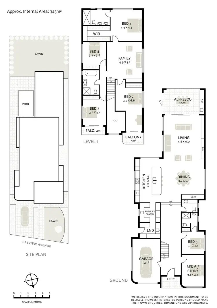 Floorplan of Homely house listing, 48 Bayview Avenue, Earlwood NSW 2206