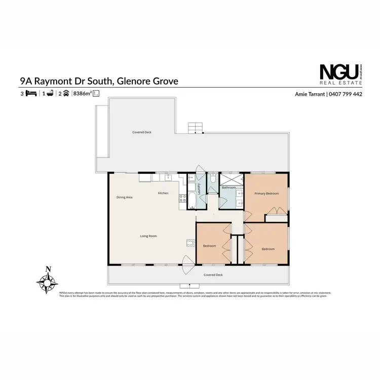Floorplan of Homely house listing, 9a Raymont Drive South, Glenore Grove QLD 4342