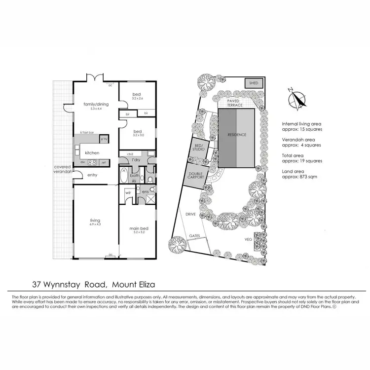 Floorplan of Homely house listing, 37 Wynnstay Road, Mount Eliza VIC 3930